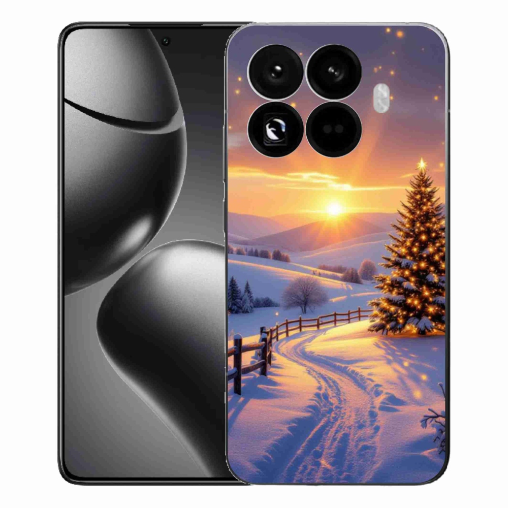 Gelový kryt mmCase na Xiaomi 15T Pro - zimní krajina