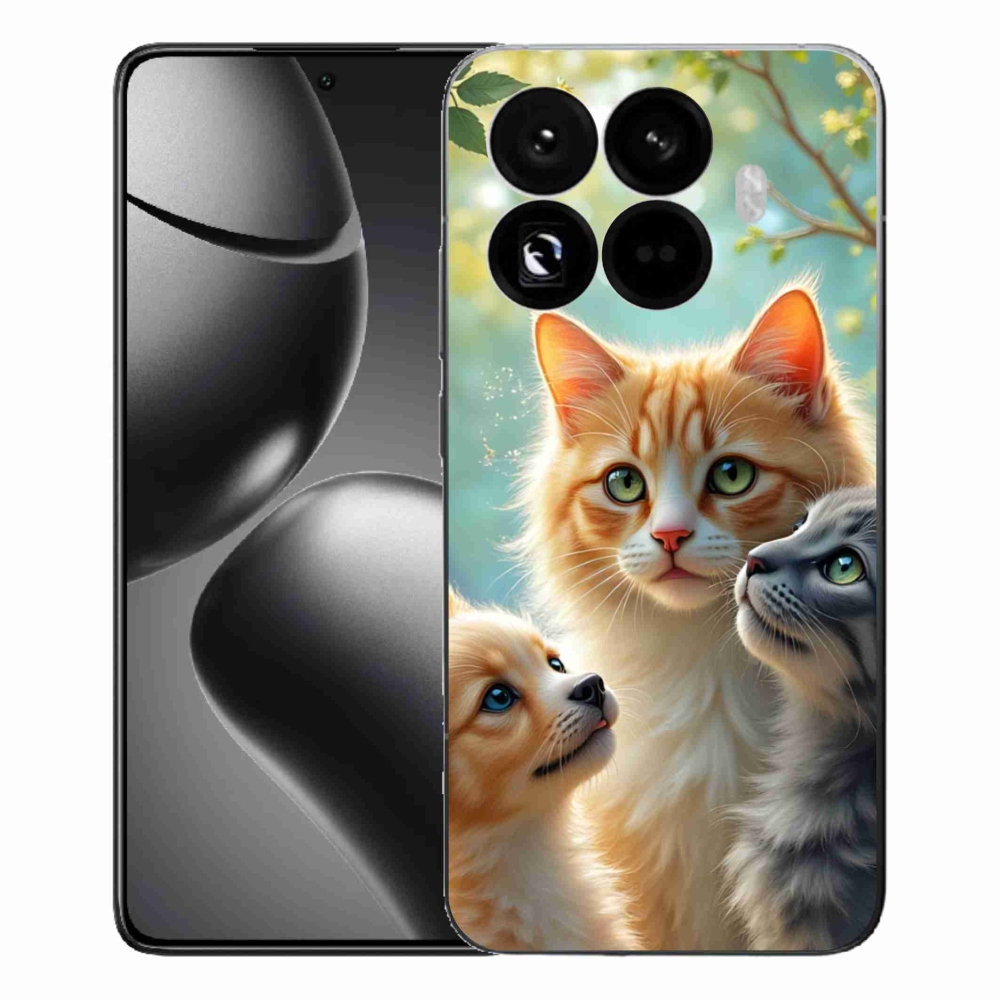 Gelový kryt mmCase na Xiaomi 15T Pro - zvířecí přátelství 2