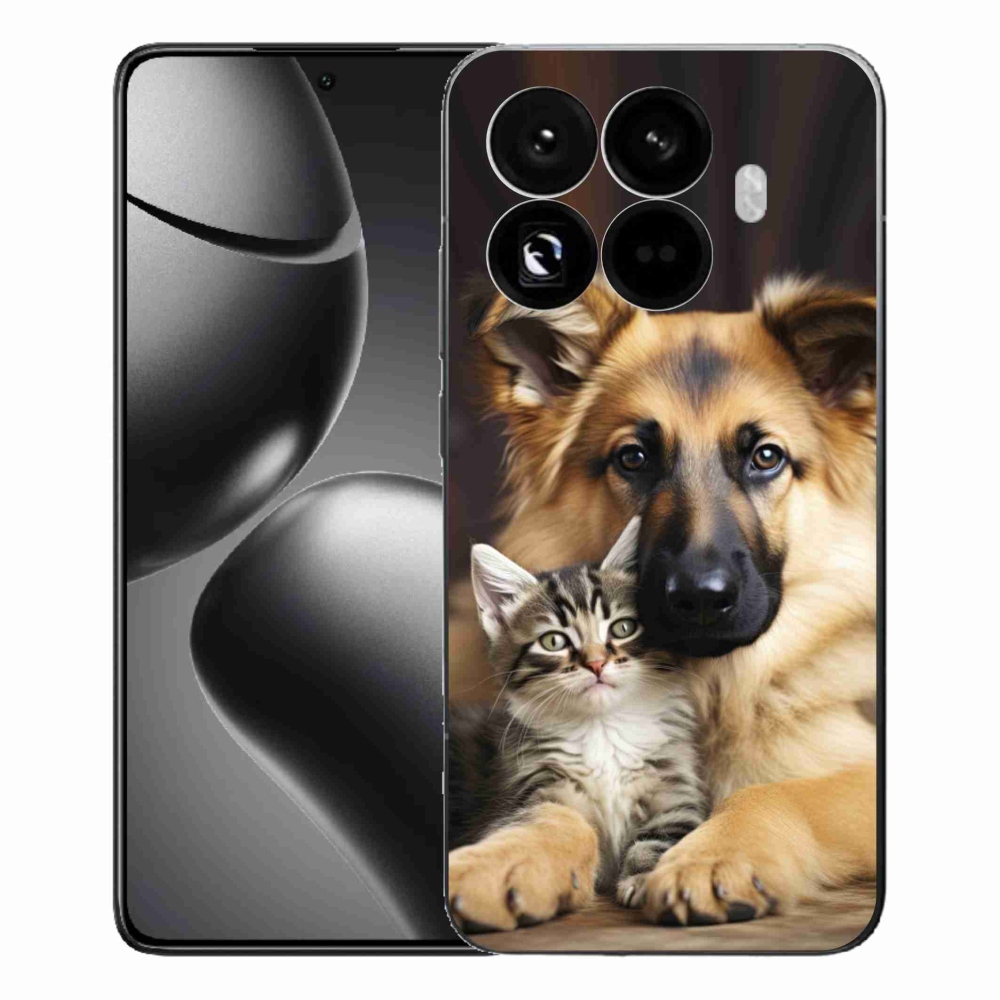 Gelový kryt mmCase na Xiaomi 15T Pro - zvířecí přátelství