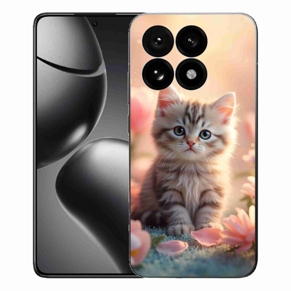 Gelový kryt mmCase na Xiaomi 15T - roztomilé kotě 8