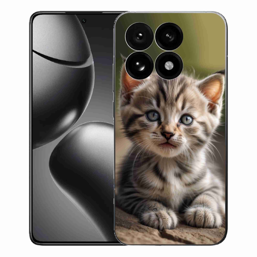 Gelový kryt mmCase na Xiaomi 15T - roztomilé kotě 9