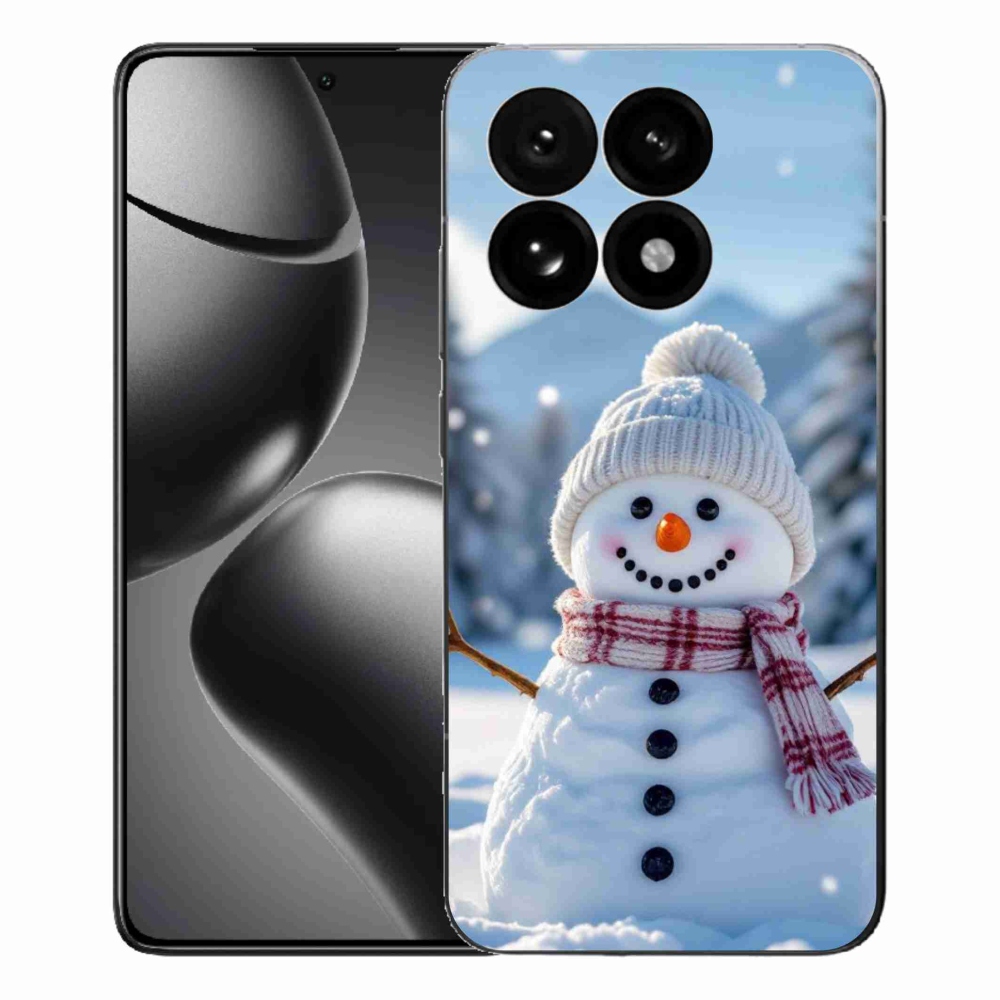Gelový kryt mmCase na Xiaomi 15T - sněhulák 3