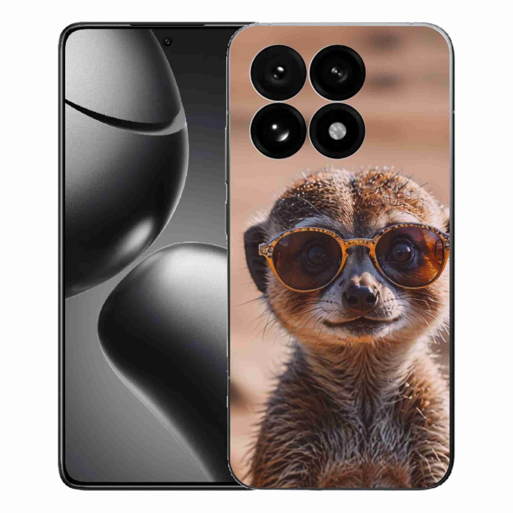 Gelový kryt mmCase na Xiaomi 15T - stylová surikata