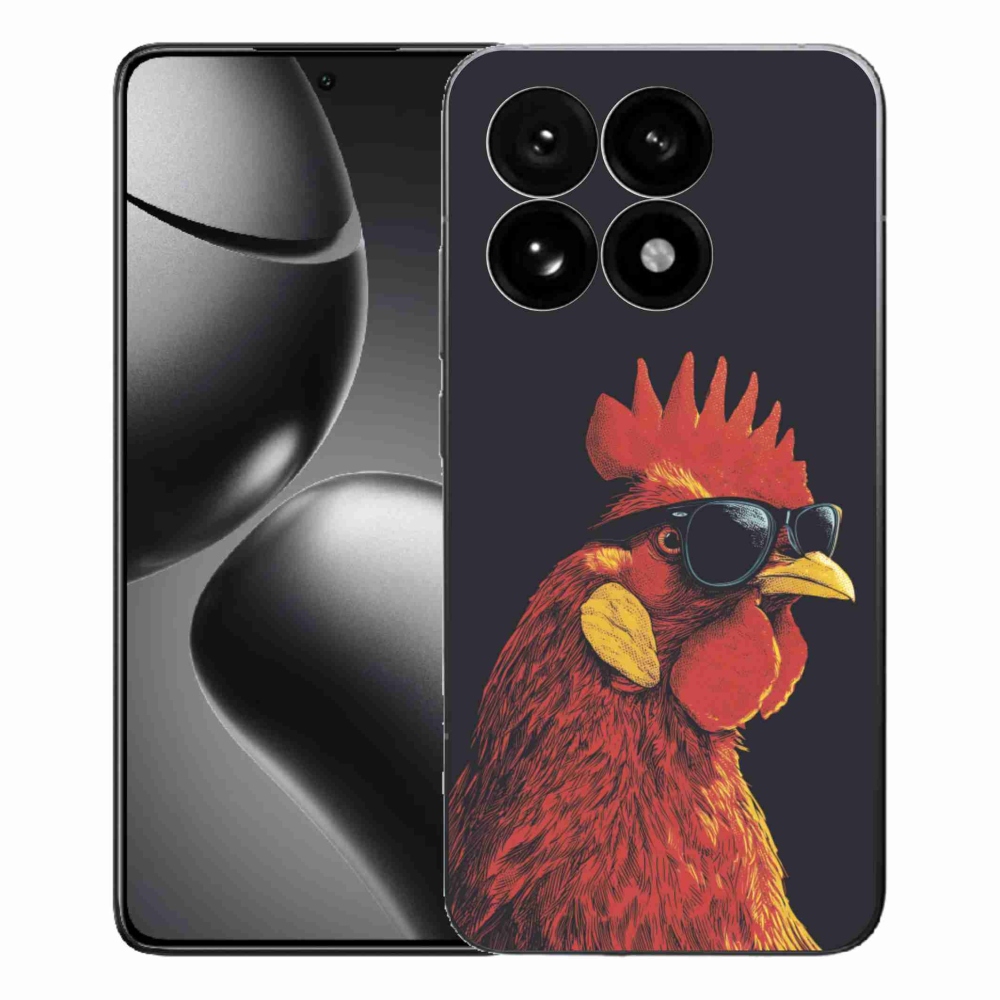 Gelový kryt mmCase na Xiaomi 15T - stylový kohout