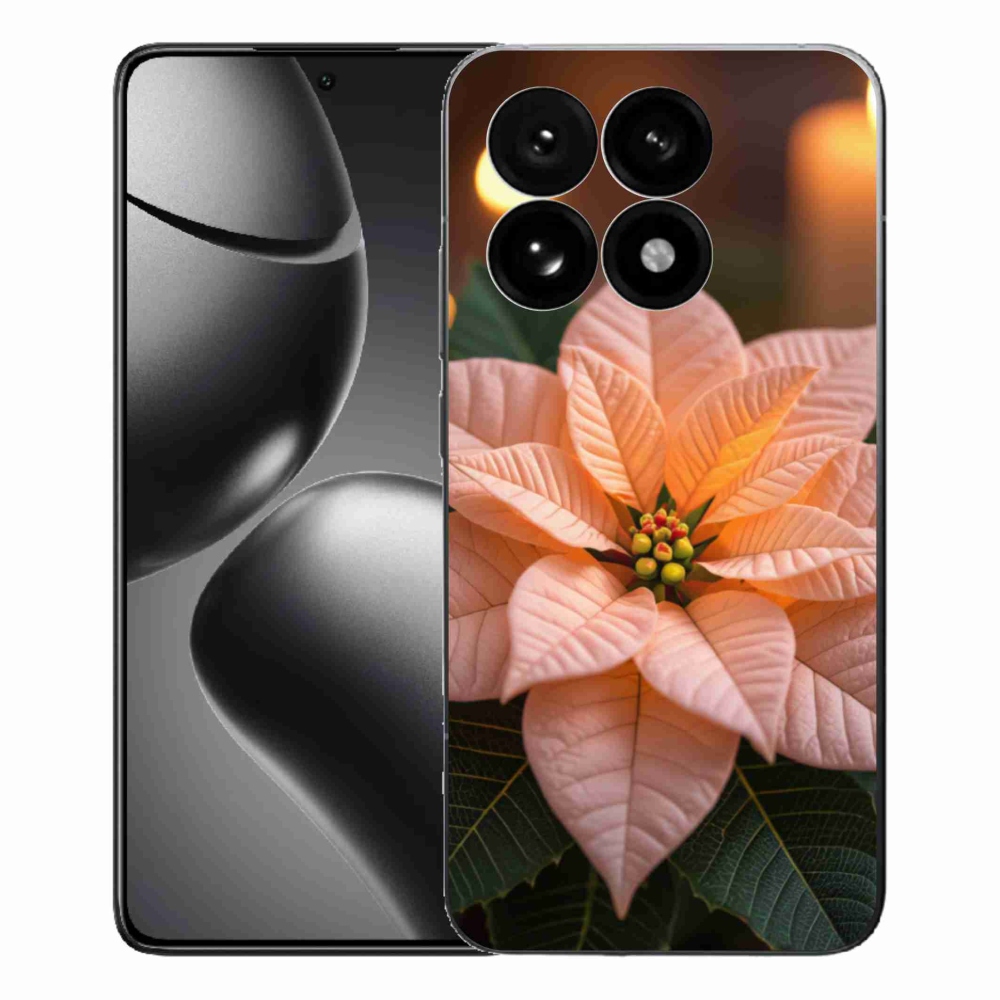 Gelový kryt mmCase na Xiaomi 15T - vánoční hvězda