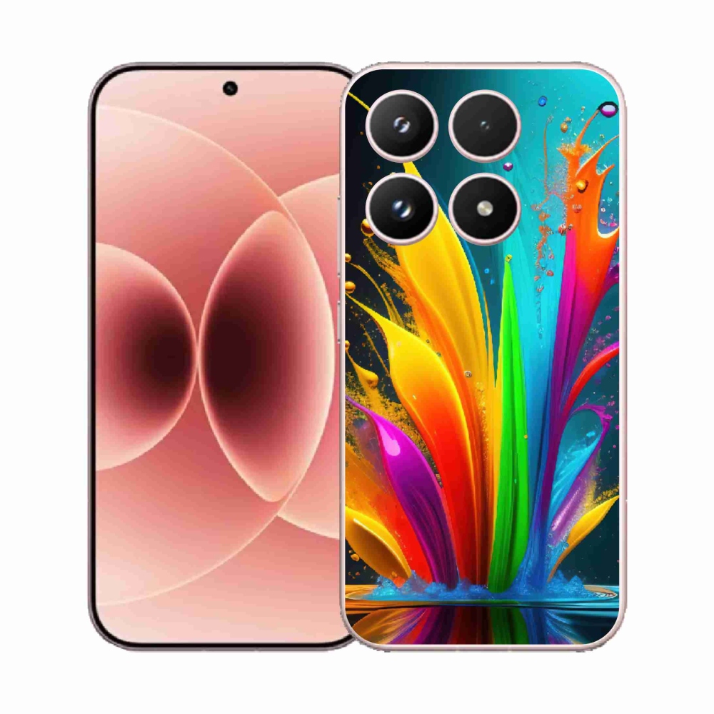 Gelový kryt mmCase na Xiaomi 17 - abstraktní motiv 1