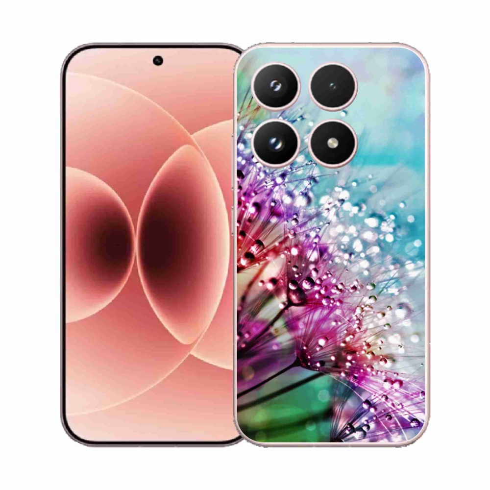 Gelový kryt mmCase na Xiaomi 17 - barevné květy