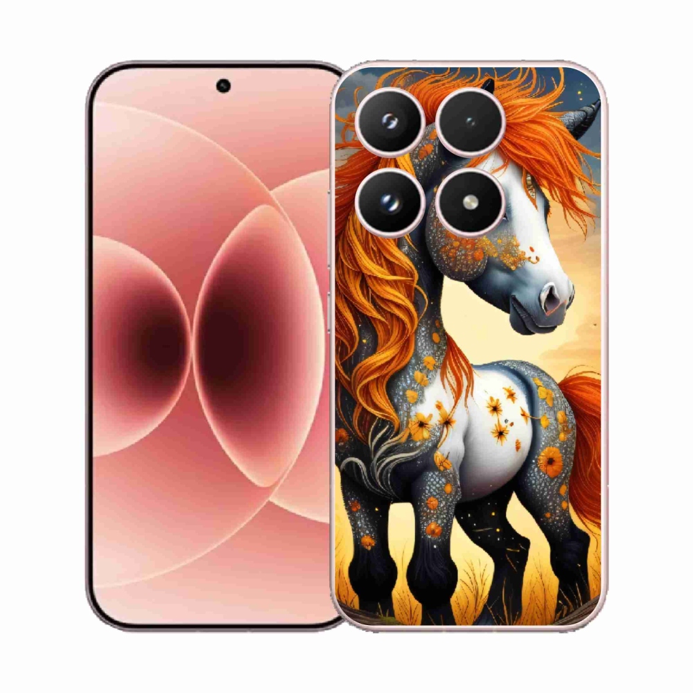 Gelový kryt mmCase na Xiaomi 17 - barevný poník