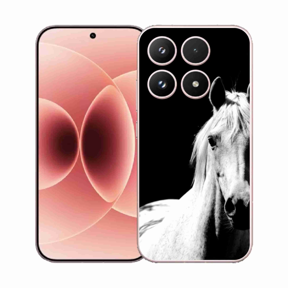 Gelový kryt mmCase na Xiaomi 17 - bílý kůň 5