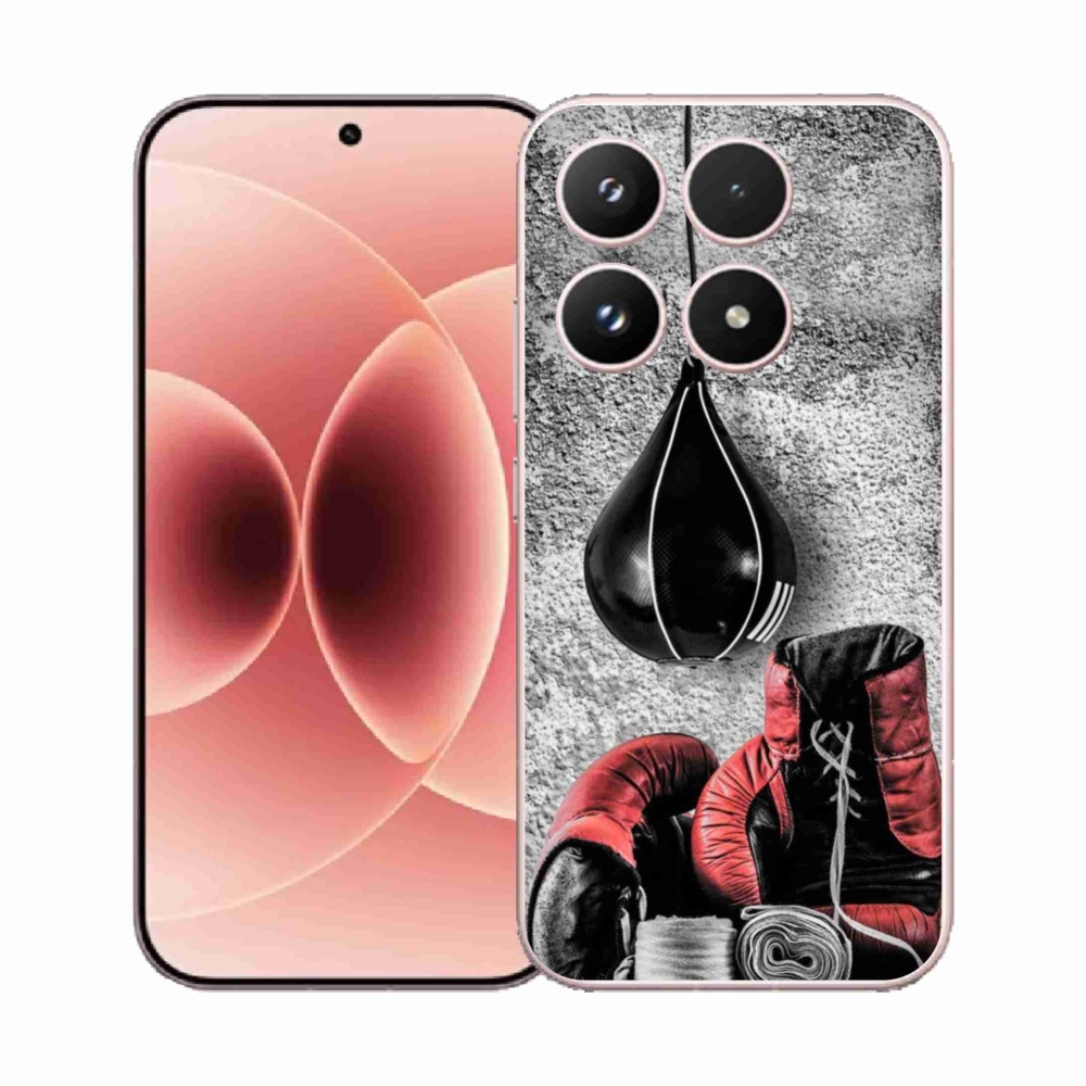 Gelový kryt mmCase na Xiaomi 17 - boxovací pytel a rukavice