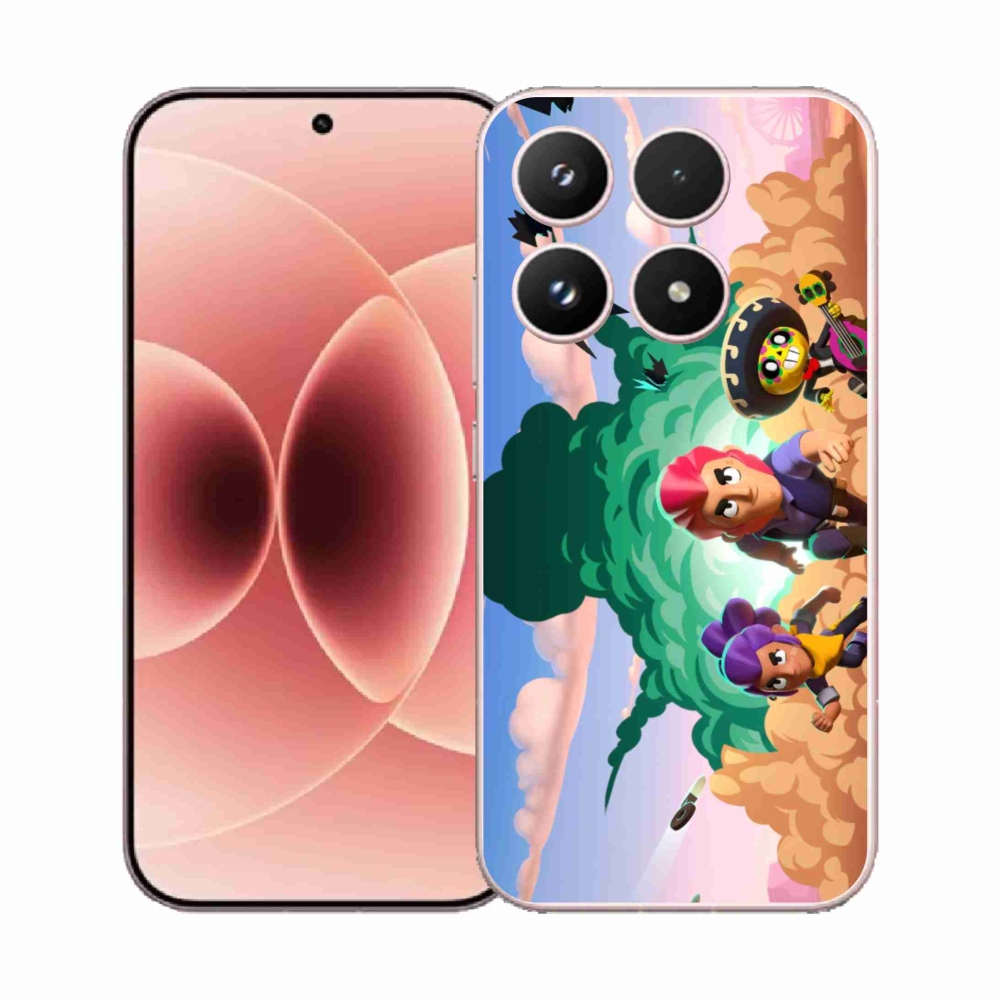 Gelový kryt mmCase na Xiaomi 17 - brawl stars