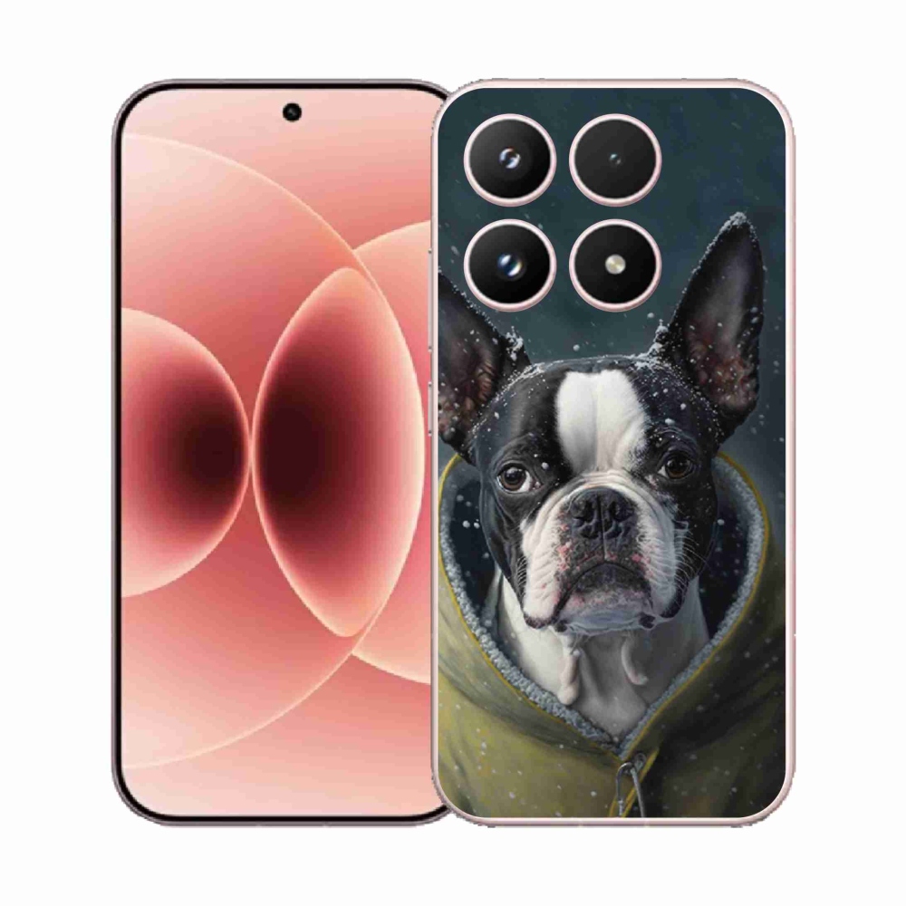 Gelový kryt mmCase na Xiaomi 17 - buldoček