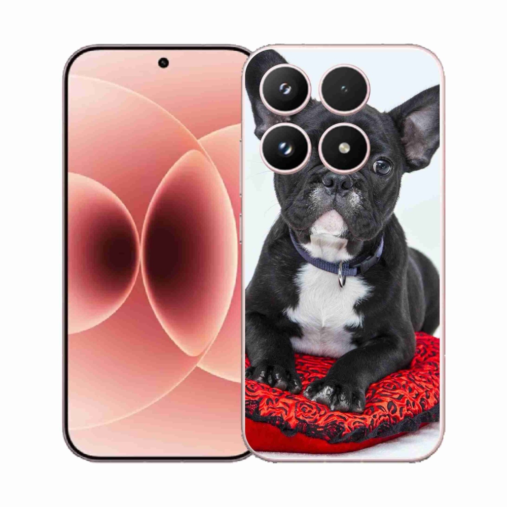 Gelový kryt mmCase na Xiaomi 17 - buldok