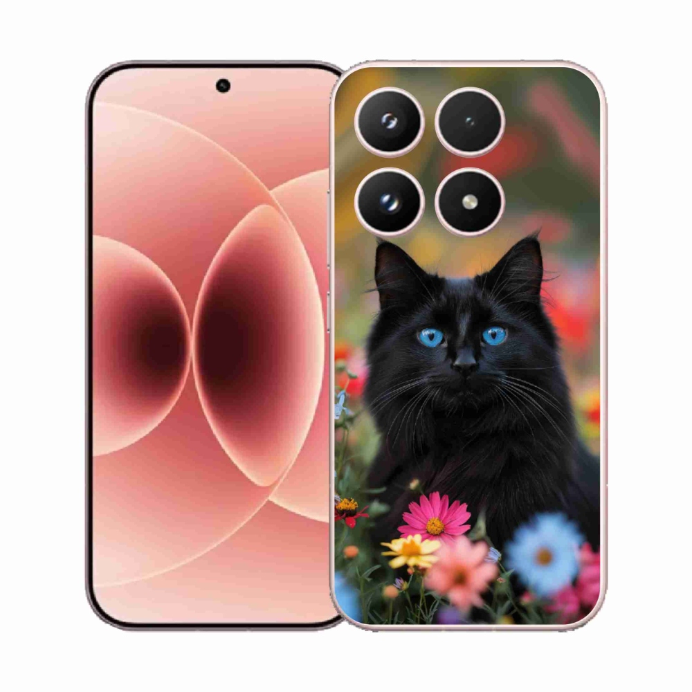 Gelový kryt mmCase na Xiaomi 17 - černé kotě 4