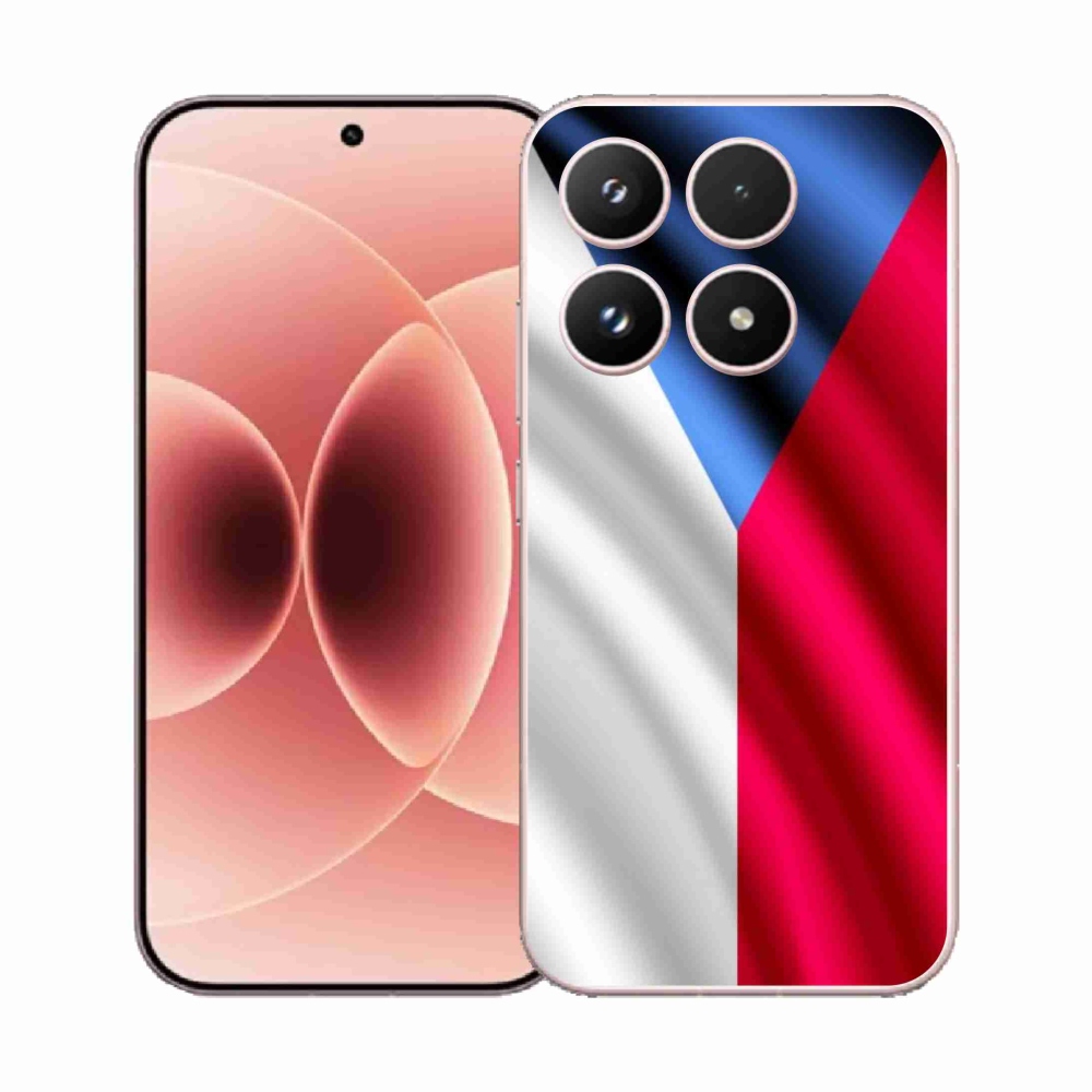 Gelový kryt mmCase na Xiaomi 17 - česká vlajka