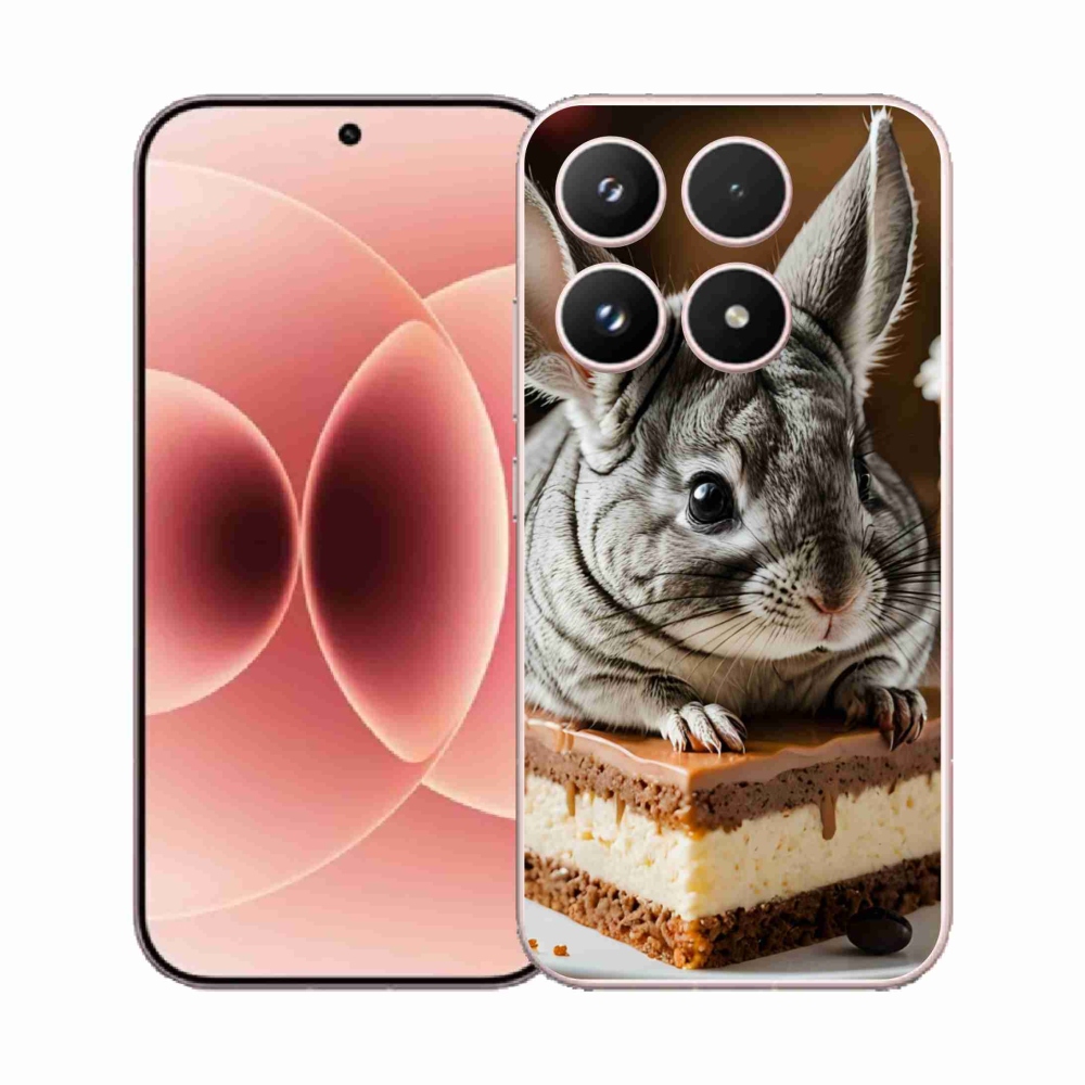 Gelový kryt mmCase na Xiaomi 17 - činčila