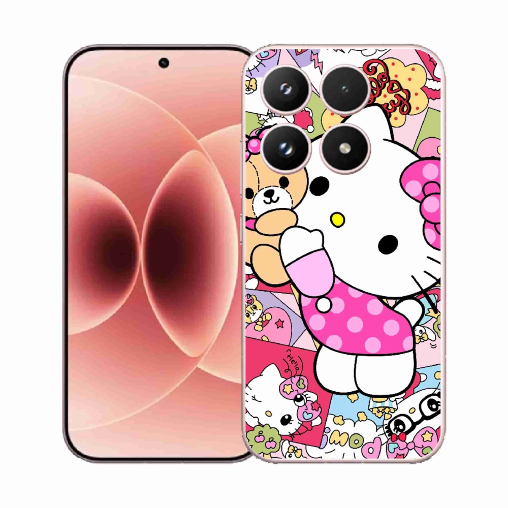 Gelový kryt mmCase na Xiaomi 17 - cute kitty