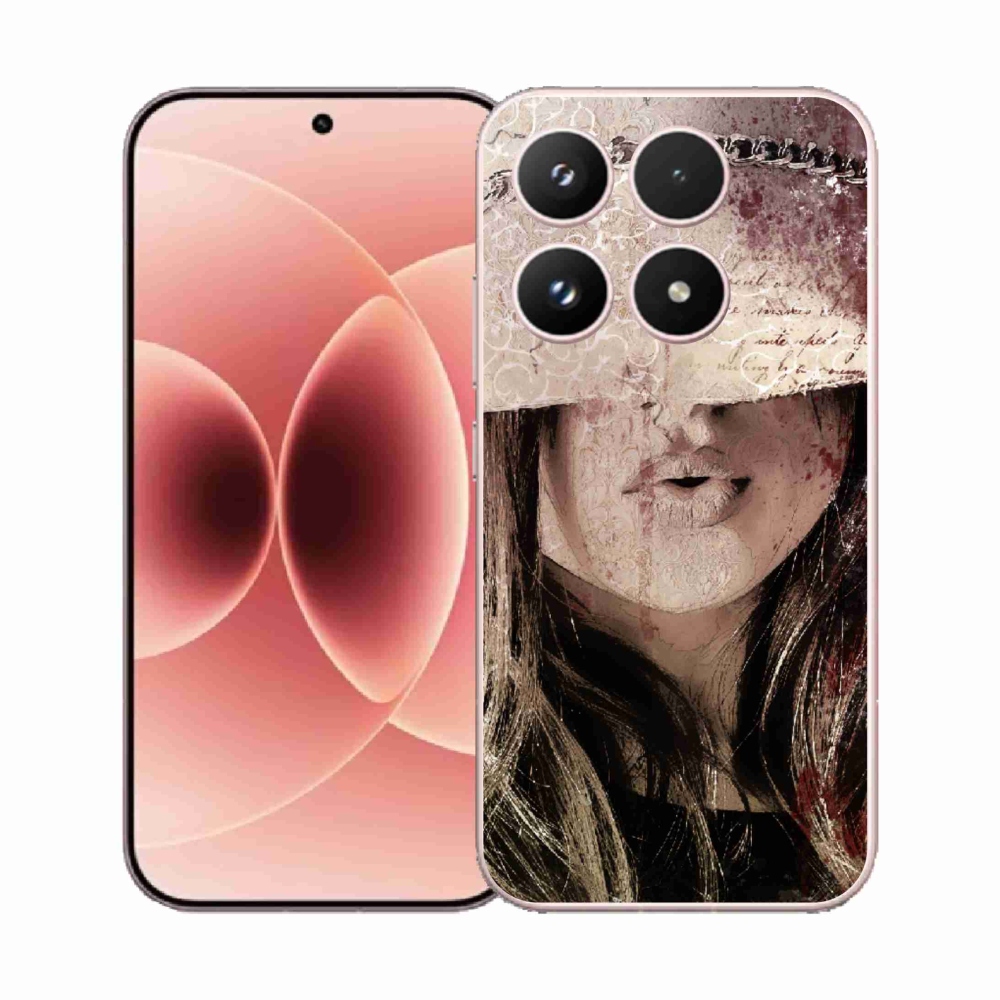 Gelový kryt mmCase na Xiaomi 17 - dívka