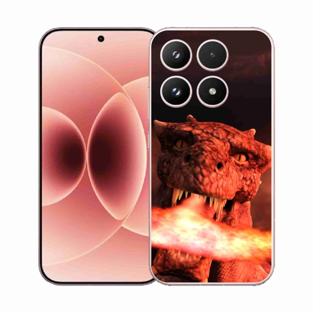 Gelový kryt mmCase na Xiaomi 17 - drak