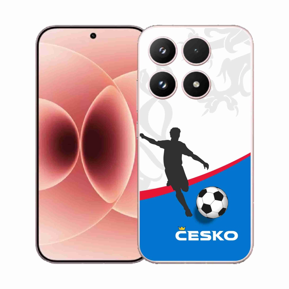Gelový kryt mmCase na Xiaomi 17 - fotbal Česko 1