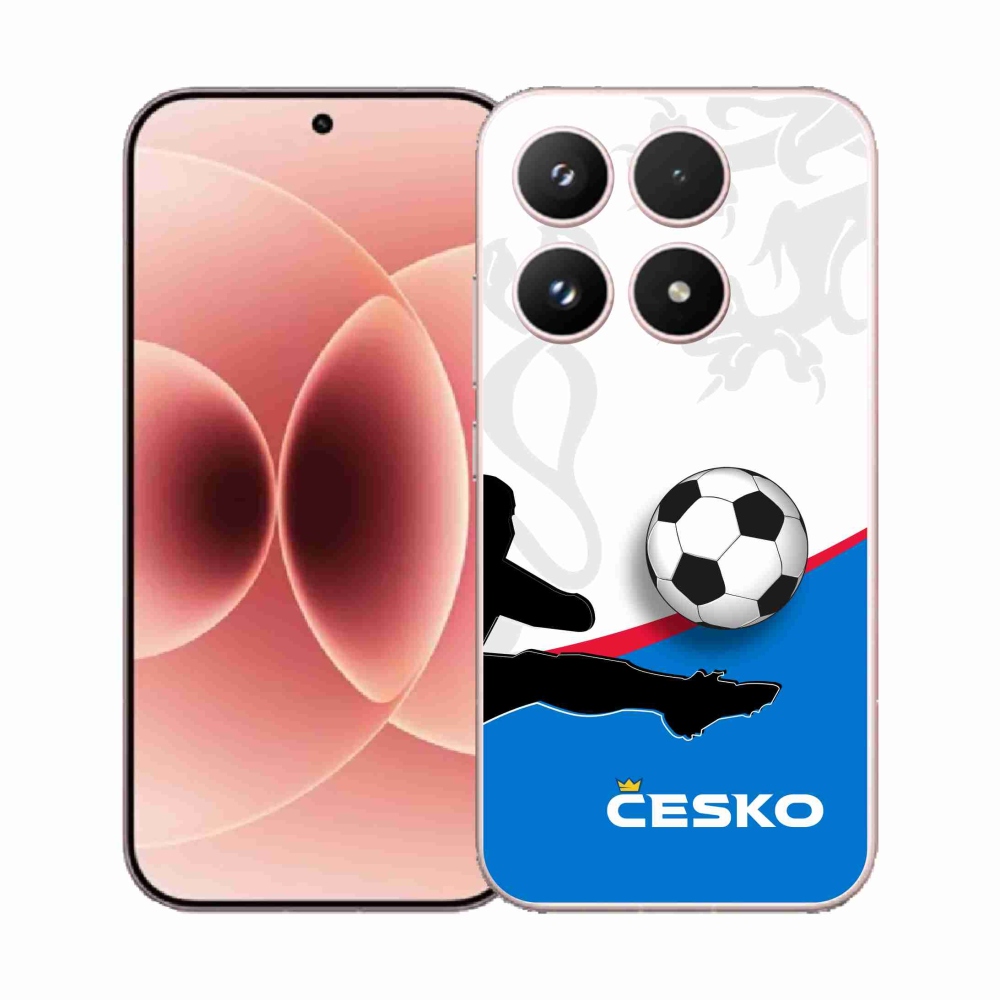 Gelový kryt mmCase na Xiaomi 17 - fotbal Česko 3