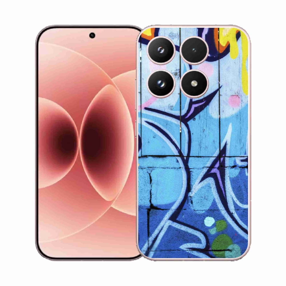 Gelový kryt mmCase na Xiaomi 17 - graffiti