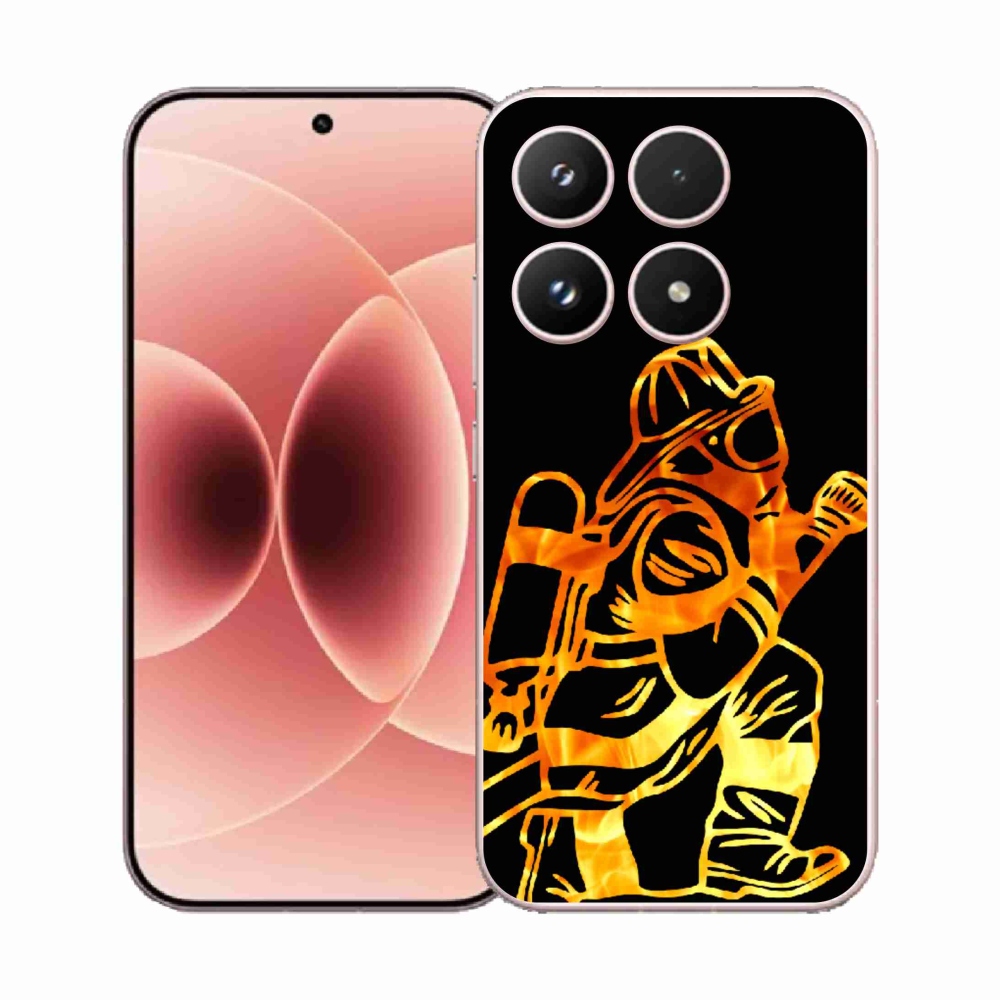 Gelový kryt mmCase na Xiaomi 17 - hasič 1