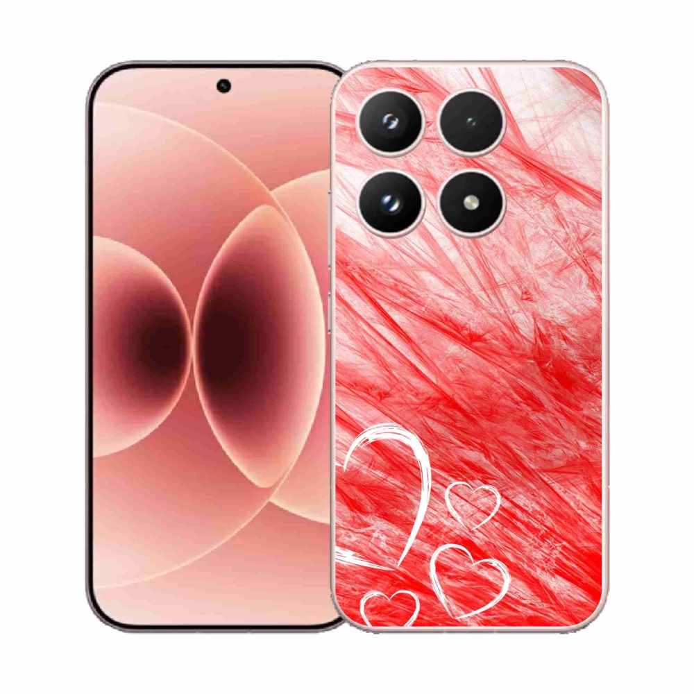 Gelový kryt mmCase na Xiaomi 17 - heart