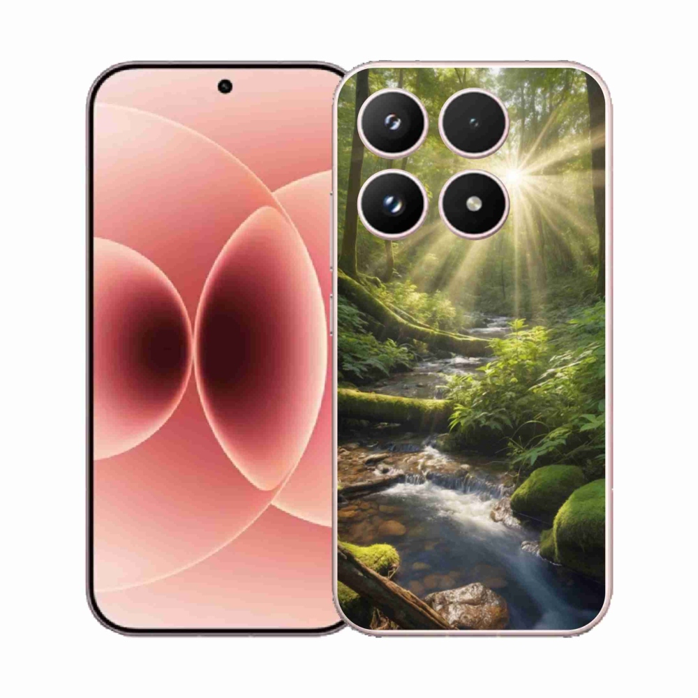 Gelový kryt mmCase na Xiaomi 17 - hlubina lesa