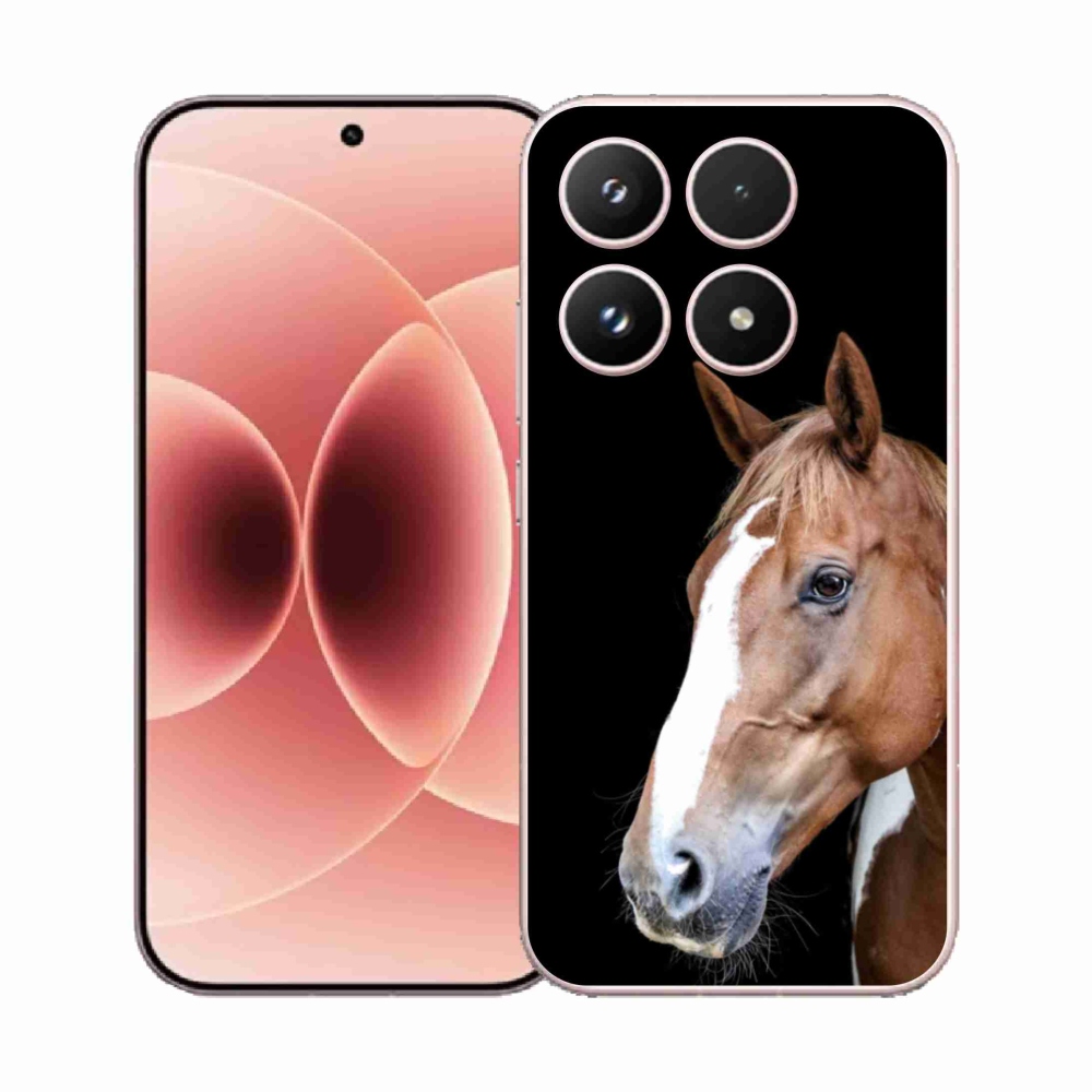 Gelový kryt mmCase na Xiaomi 17 - hnědý kůň 3