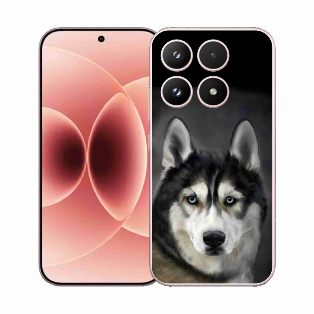 Gelový kryt mmCase na Xiaomi 17 - husky