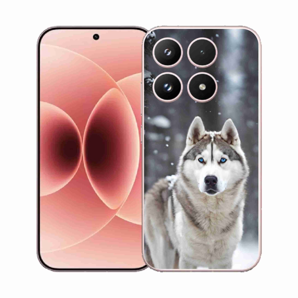 Gelový kryt mmCase na Xiaomi 17 - husky 2