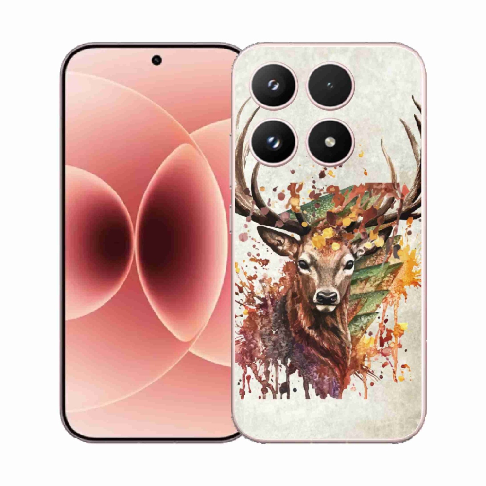 Gelový kryt mmCase na Xiaomi 17 - jelen 1