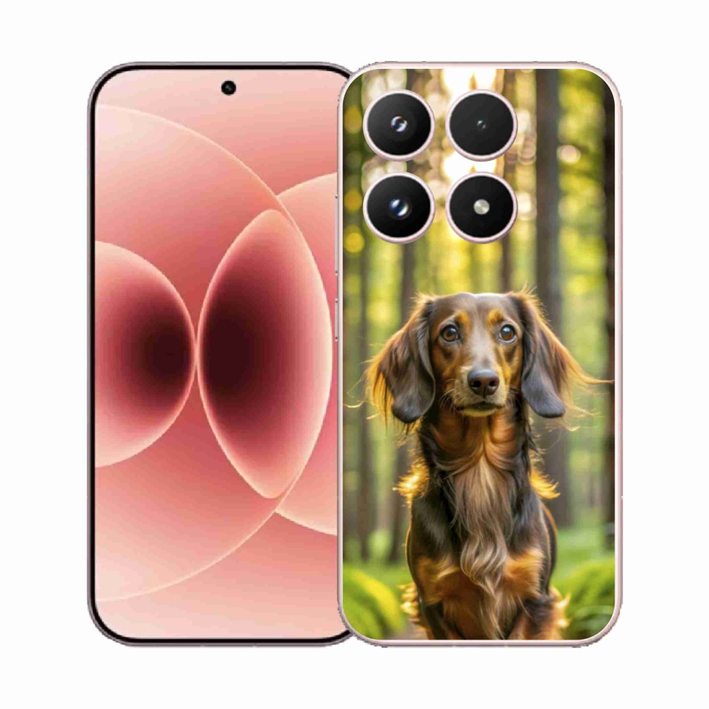 Gelový kryt mmCase na Xiaomi 17 - jezevčík 4