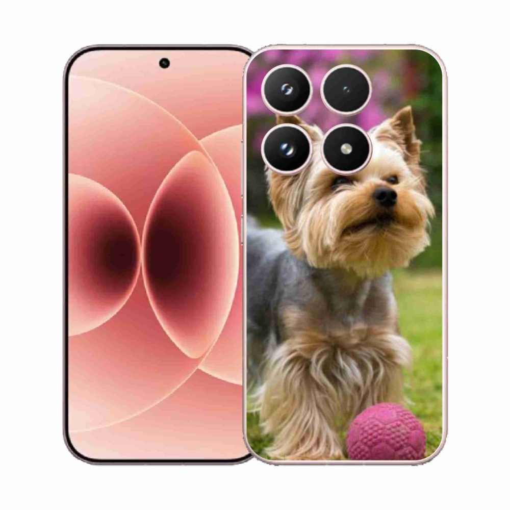 Gelový kryt mmCase na Xiaomi 17 - jorkšír 4