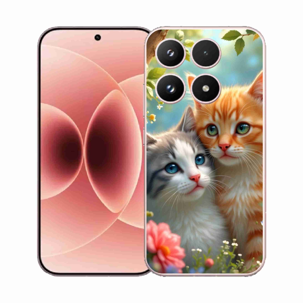 Gelový kryt mmCase na Xiaomi 17 - kočičí láska 2