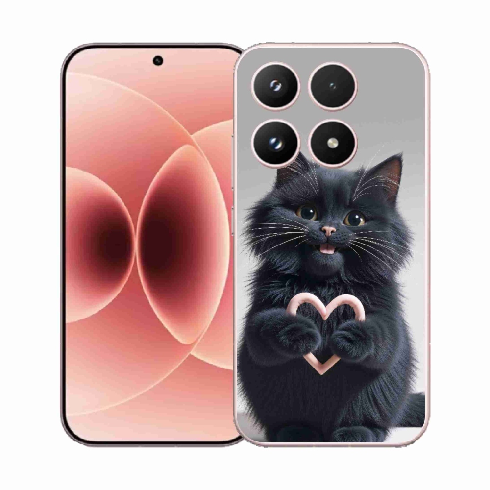 Gelový kryt mmCase na Xiaomi 17 - kočičí láska 3