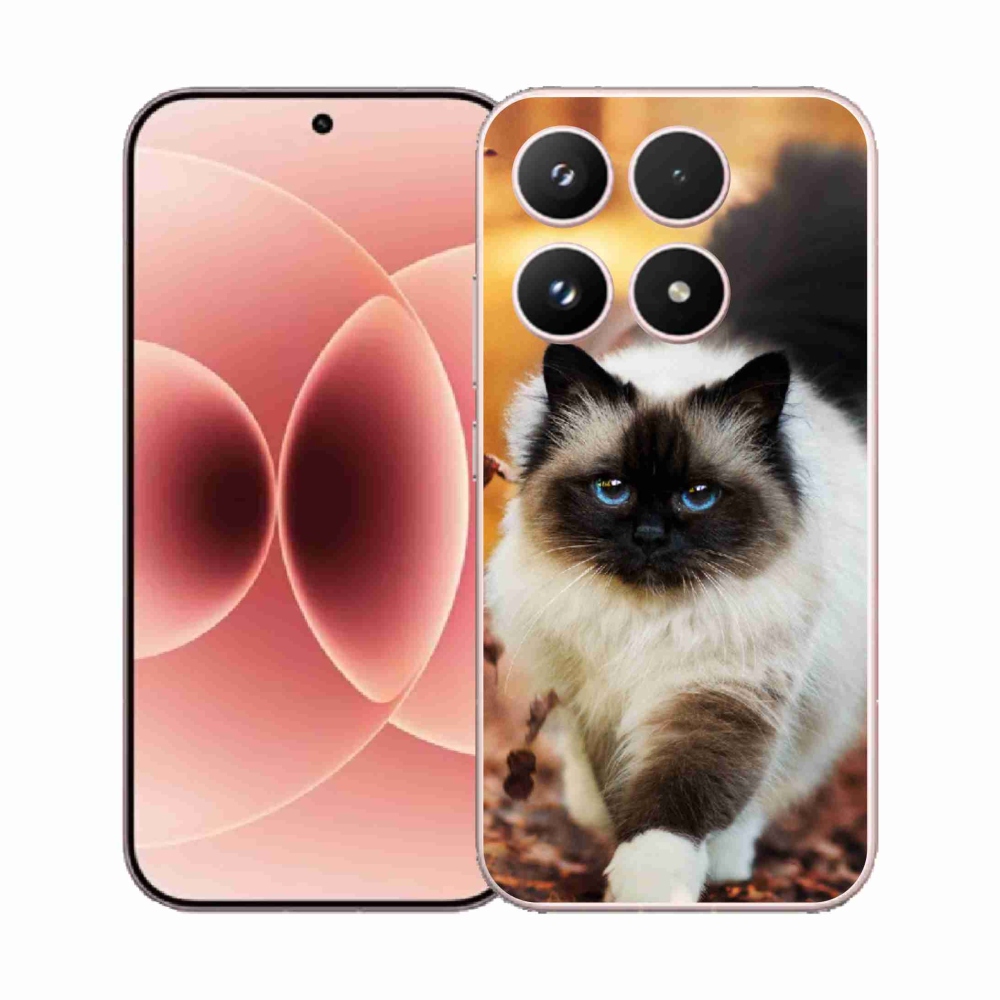 Gelový kryt mmCase na Xiaomi 17 - kočka