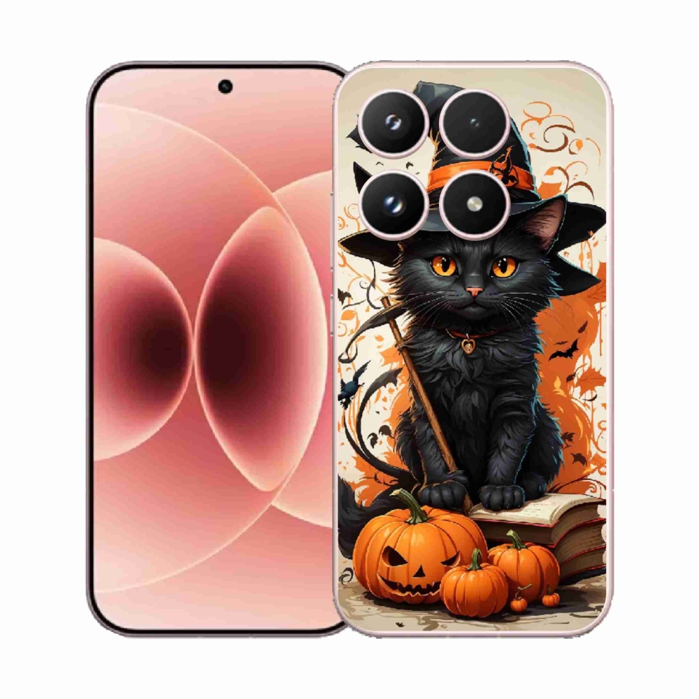 Gelový kryt mmCase na Xiaomi 17 - kocour čaroděj