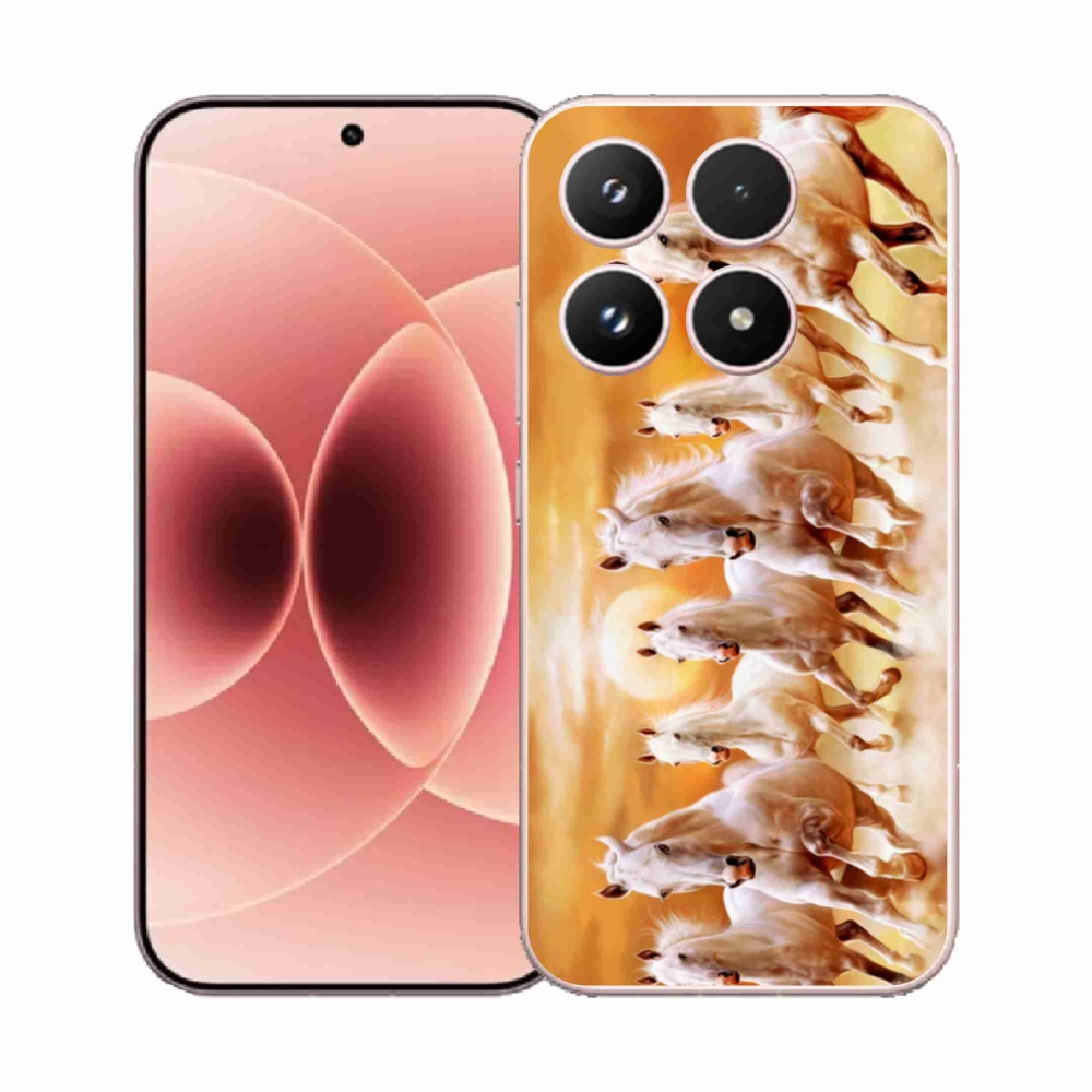 Gelový kryt mmCase na Xiaomi 17 - koně 2