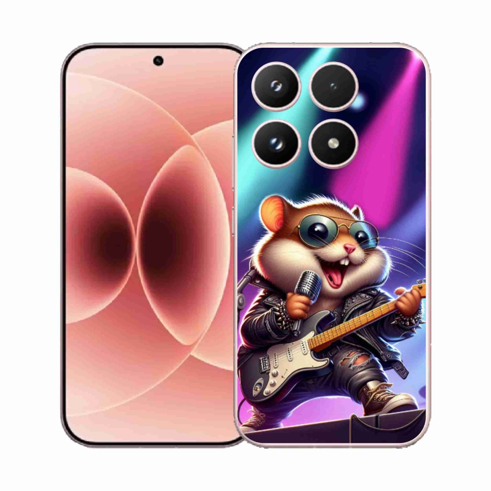 Gelový kryt mmCase na Xiaomi 17 - křeček rocker