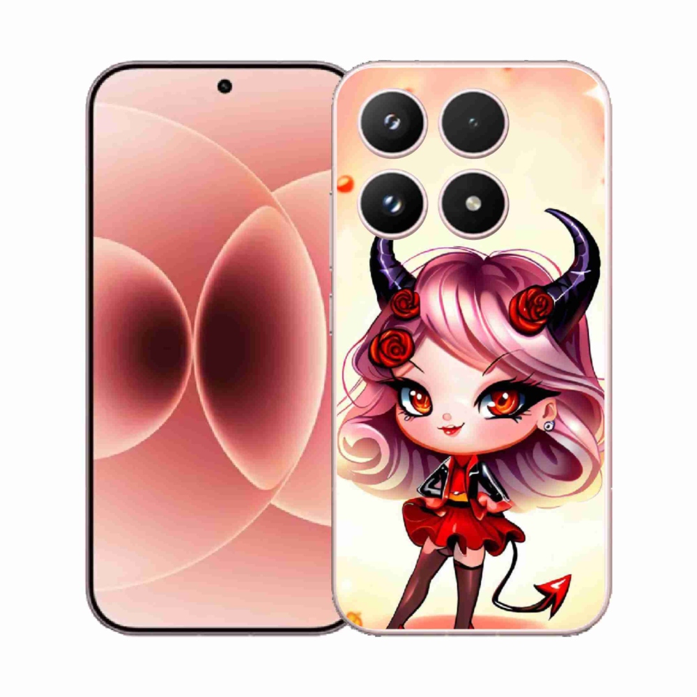 Gelový kryt mmCase na Xiaomi 17 - kreslená čertice