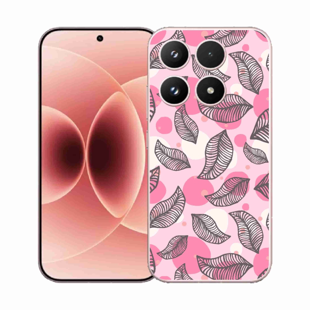 Gelový kryt mmCase na Xiaomi 17 - kreslené padající listy