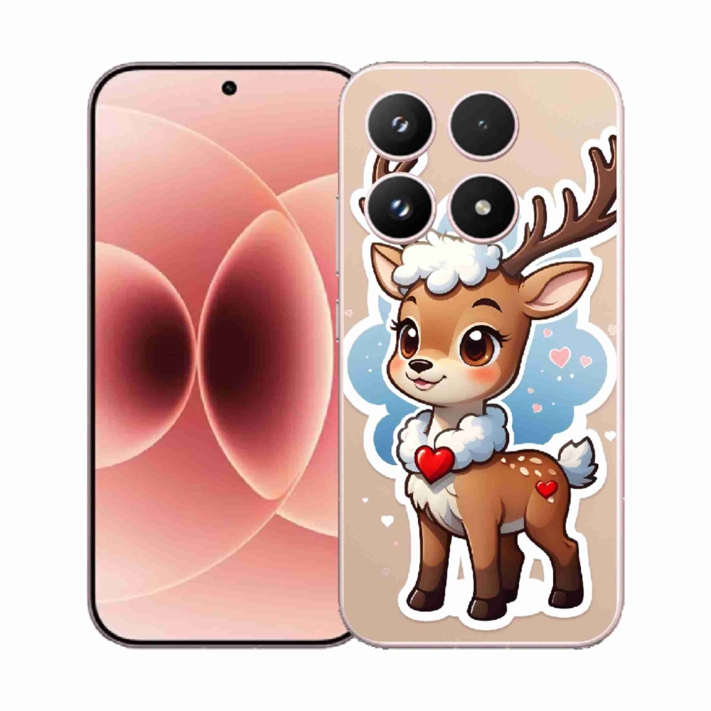 Gelový kryt mmCase na Xiaomi 17 - kreslený sob