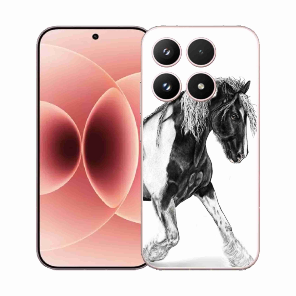 Gelový kryt mmCase na Xiaomi 17 - kůň