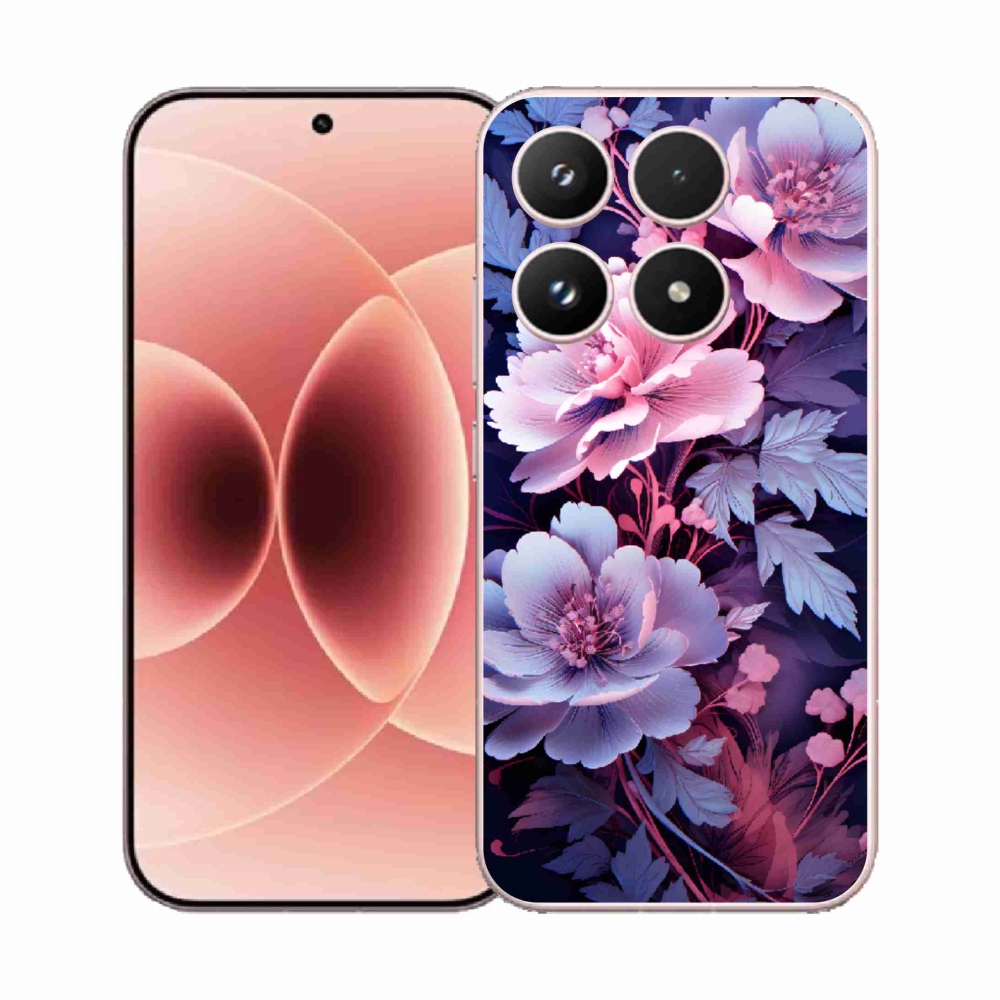 Gelový kryt mmCase na Xiaomi 17 - květiny 11