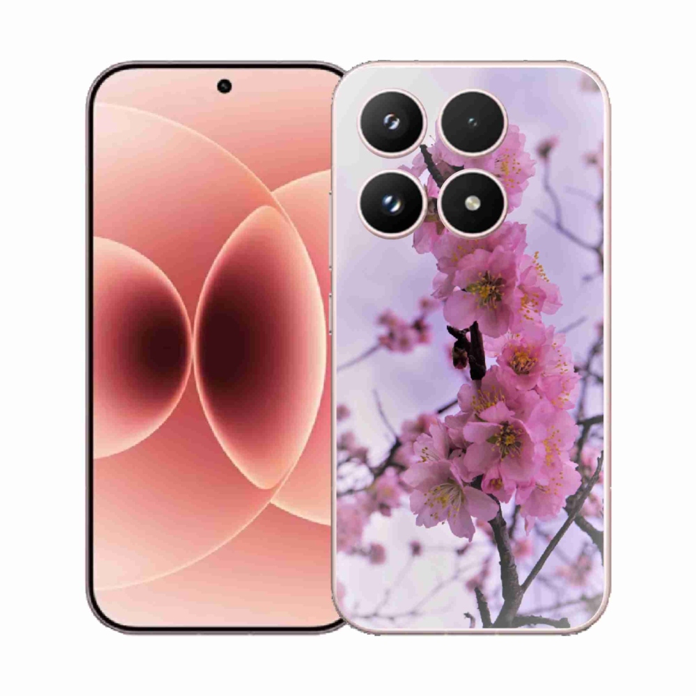 Gelový kryt mmCase na Xiaomi 17 - květiny 7