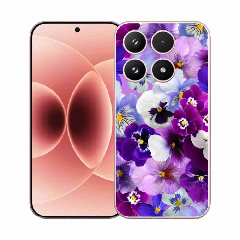 Gelový kryt mmCase na Xiaomi 17 - květiny 9