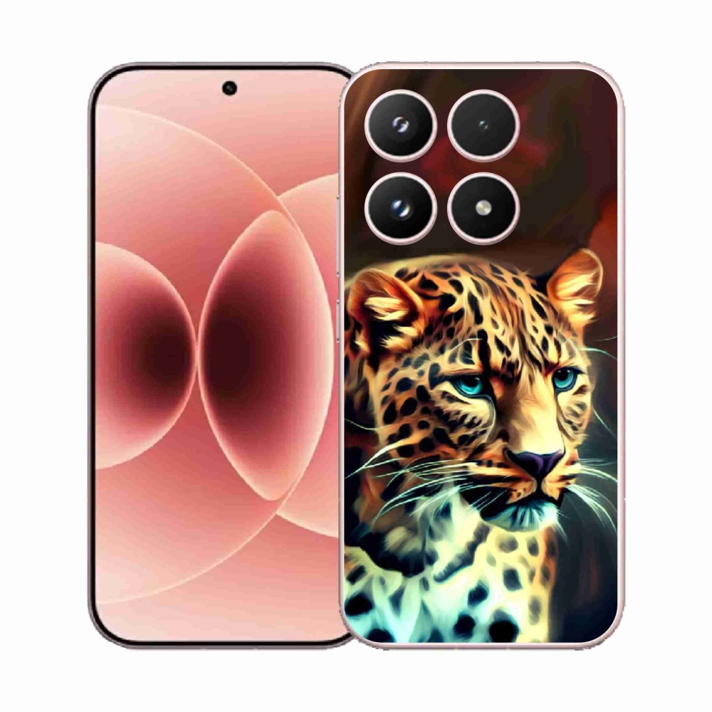 Gelový kryt mmCase na Xiaomi 17 - leopard