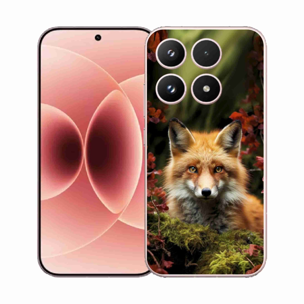Gelový kryt mmCase na Xiaomi 17 - liška v lese